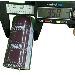 Tụ lọc nguồn 15000uf-63v Nâu dùng trong thiết bị âm thanh, máy hàn và các mạch điện công suất lớn