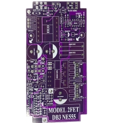 PCB bo mạch kích điện 2 fet nhỏ + LỚN băm db3 trộn 555