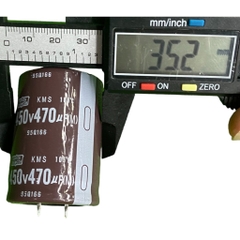 Tụ lộc nguồn - tụ hóa nâu 470uF 450V mới (35×50mm)
