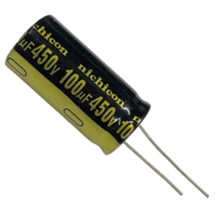 Tụ lộc nguồn 100uf 450V mới 100% chân mềm