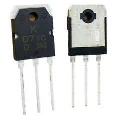 Transistor D718 KEC Lưng Đồng Mạ Niken - 1 Cây 30 Cái