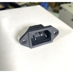 Ổ Jack nguồn AC 3 chấu - jack nồi cơm - 10A 250V