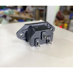 Ổ Jack nguồn AC 3 chấu - jack nồi cơm - 10A 250V