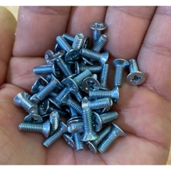 Ốc vít M4 dài 12mm dài15mm đầu col ren mịn Túi 100 con