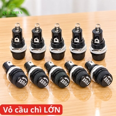 Đế Vỏ Cầu Chì Ống 5.5x30mm FUSE Loại Lớn