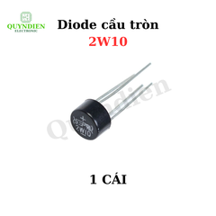 Diode cầu tròn 2W10 - Dòng Lưu 2A, Điện Áp 1000V