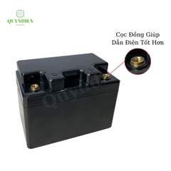 Vỏ Bình Đề Xe Máy YT5 Cọc Tròn Nắp Đục