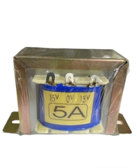 Biến áp đối xứng hạ áp 5A điện vào 220vAC điện ra 0v-24v
