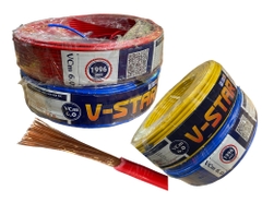 Dây Điện VĨNH THỊNH V-STAR VCm 6.0 đơn mềm ( giá 1mét )