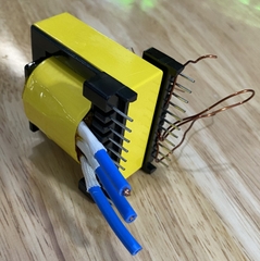 Biến áp xung quấn mới E5520 VUÔNG Đứng ( Có nguồn phụ 24v dùng cho IGBT )
