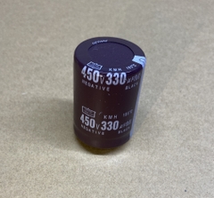 Tụ lọc nguồn 330uf - 450v New (30x41mm)