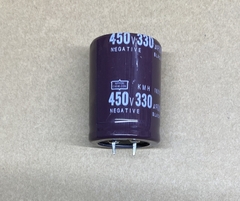 Tụ lọc nguồn 330uf - 450v New (30x41mm)