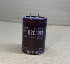 Tụ lọc nguồn 330uf - 450v New (30x41mm)