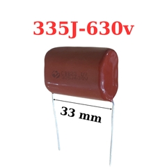 Tụ kẹo Nâu đỏ CBB22 335J 630V