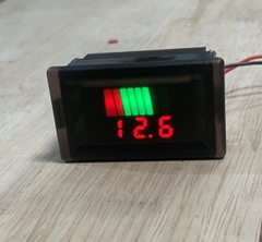 Thiết Bị Đo Dung Lượng Pin 12V 24V 36V 48V 60V Màn Hình LED Hiển Thị Điện Áp vôn kế báo pin cho ác quy