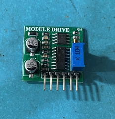 PCB bo mạch kích đ iện 32 fet nhỏ 2 biến áp E5520 đảo pha băm IGBT Auto Duty (Kèm dao động)