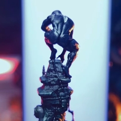 Black Spiderman - Mô hình 3cm