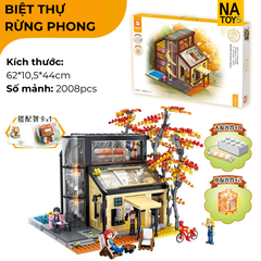 XẾP HÌNH BIỆT THỰ RỪNG PHONG