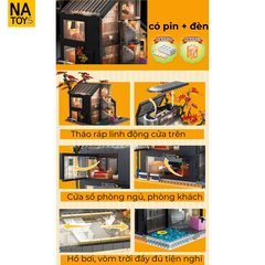XẾP HÌNH BIỆT THỰ RỪNG PHONG