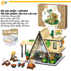 Xếp hình cắm trại