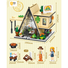Xếp hình cắm trại