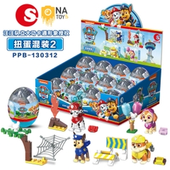 Trứng Đội Chó Cứu Hộ  PAW PATROL (1 set 4 hộp)