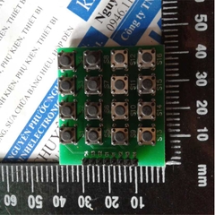 bảng phím điều khiển, keypad 4x4 ma trận phím chân DIP kde0383