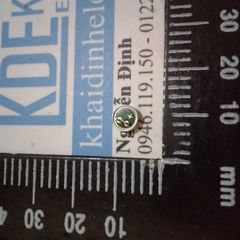 MICRO microphone CẢM BIẾN ÂM THANH 6*2.2mm DIP 2P kde0131