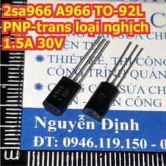 2sa966 TO-92MOD PNP-transistor 1.5A 30V kde0201