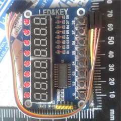 Module Led & Key TM1638 8 Led 8 Key dùng cho Arduino/ VĐK… kde0302
