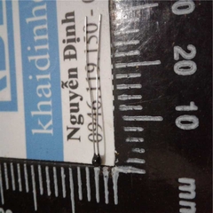 NHIỆT ĐIỆN TRỞ NTC 10K (5%) MF52-10K 3950 MF52AT đầu đen kde0179