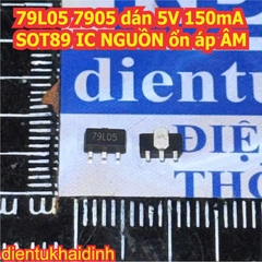 5 cái 79L05 7905 dán 5V 150mA TO-220 IC NGUỒN ổn áp ÂM kde0564