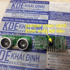 Cảm Biến Siêu Âm US-100, giao tiếp UART, áp 2.4-5.5V, khoảng cách 2-450cm kde0369