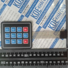 bảng phím điều khiển, keypad 3x4 ma trận phím siêu mỏng kde0291