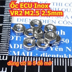 Đai Ốc tán vặn ECU Eru inox inoc thông dụng VR2 ~ VR8 GB52 M2 M2.5 M3 M4 M5 M6 M8  kde0423