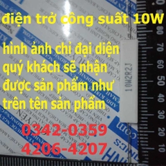 Điện trở sứ xi măng trở công suất trắng 10W 12~1K 12ohm~1K ohm 12~1KΩ kde0342