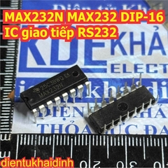 MAX232N MAX232 DIP-16 IC giao tiếp RS232 kde0442