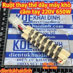 máy khò cầm tay sấy hàn tháo IC linh kiện DKT 8032 220V 540W, ruột thay thế kde6210