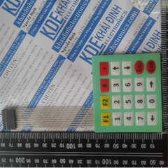bảng phím điều khiển, keypad 4x5 ma trận phím siêu mỏng kde0290