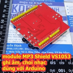 module MP3 Shield VS1053 ghi âm, choi nhạc dùng với Arduino kde0317