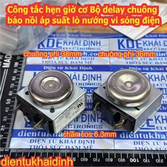 Công tắc hẹn giờ cơ Bộ delay chuông báo nồi áp suất lò nướng vi sóng điện 30, 60, 90 phút kde0528