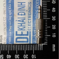 Đầu JACK 3.5 ĐỰC vỏ kim loại chất lượng cao kde0215