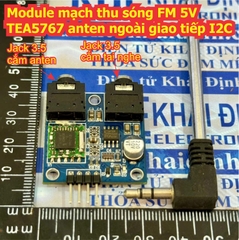 Module mạch thu sóng FM TEA5767 5V anten ngoài giao tiếp I2C kde0001
