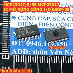 MCP23017-E/SS MCP23017 IC MỞ RỘNG CỔNG I/O SSOP-28 kde0058