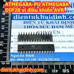 ATMEGA8A-PU ATMEGA8A U ATMEGA8A DIP28 vi điều khiển AVRkde0118