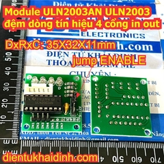 Module đệm dòng ULN2003 4 led jump chọn mức kde0120