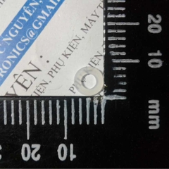 vòng đệm nhựa phẳng Long đền nhựa trắng các cỡ M2 đến M20 lỗ 2mm đến 20mm kde0210