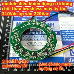 module điều khiển động cơ không chổi than brushless mấy ấy tóc 310Vdc áp vào 220Vac kde0256