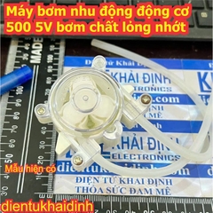 Máy bơm nhu động động cơ 500 5V bơm chất lỏng nhớt kde0257