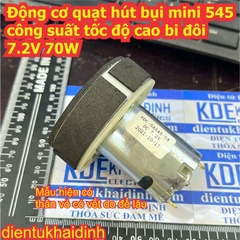 Động cơ quạt hút bụi mini 540 công suất tốc độ cao bi đôi 7.2V 70W CDS-R540-QA012 kde0260